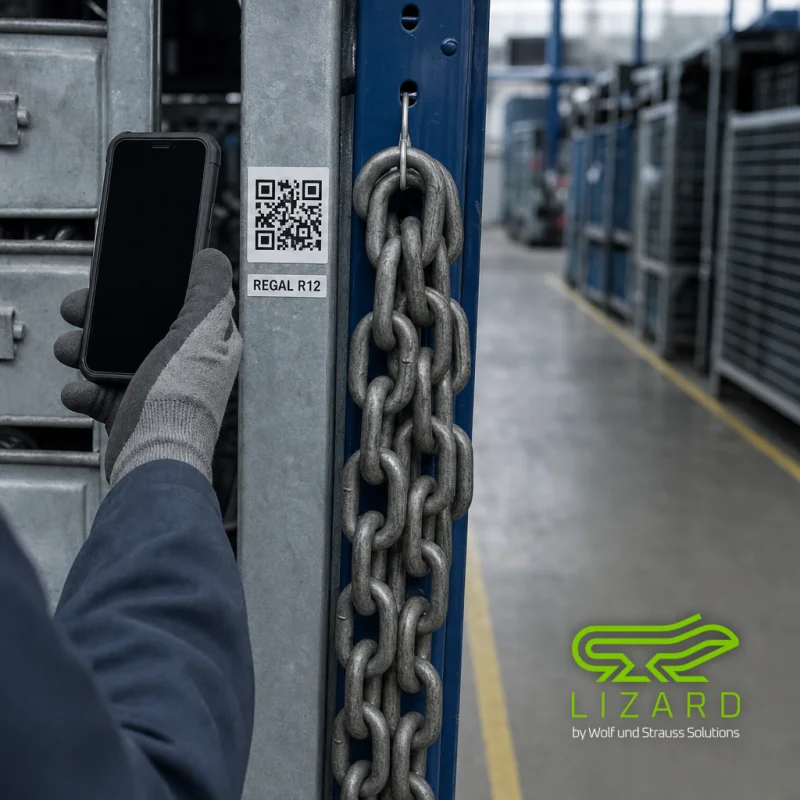 QR-Codes für Betriebsmittel